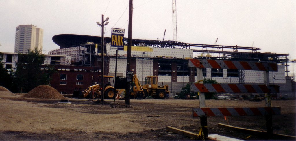 Nationwide Arena Under Construction 1999