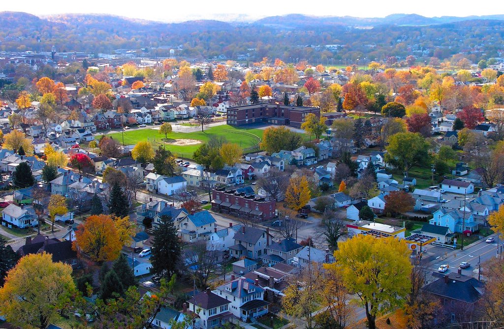 View from Mt. Pleasent, Lancaster, OH