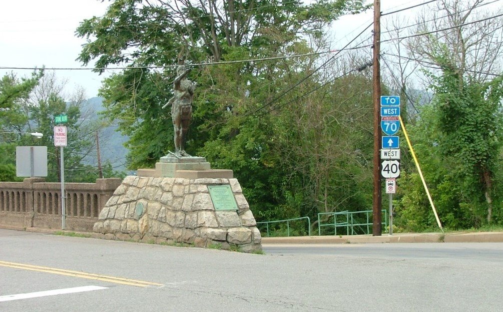 Indianer in Wheeling