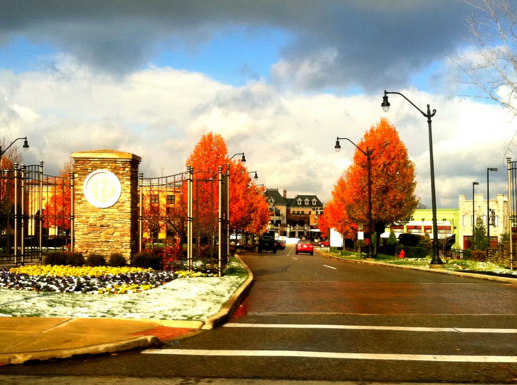 Legacy Village entrance