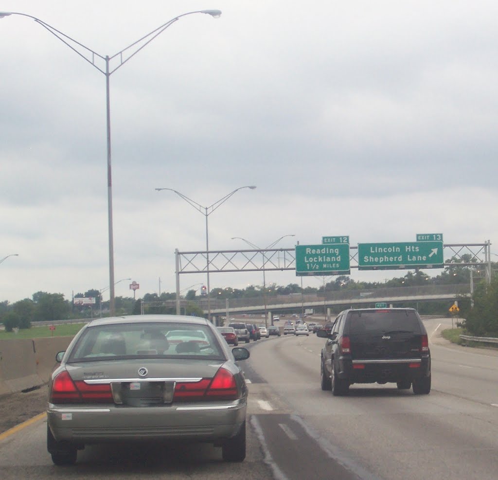 Exit 13 to Shepherd Ln on I-75 Southbound 08/14/2011