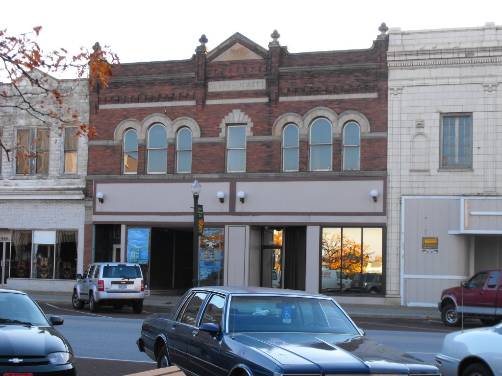 Clark & Jewett building  Broadway in Lorain,Ohio
