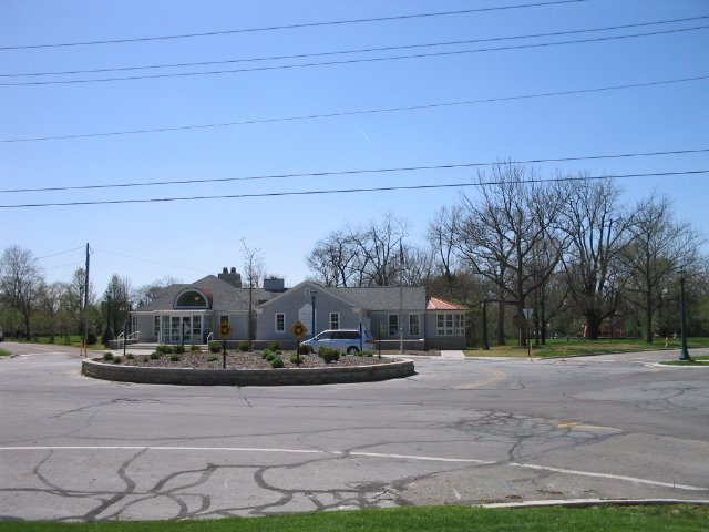 Miller Park Library and Roundabout