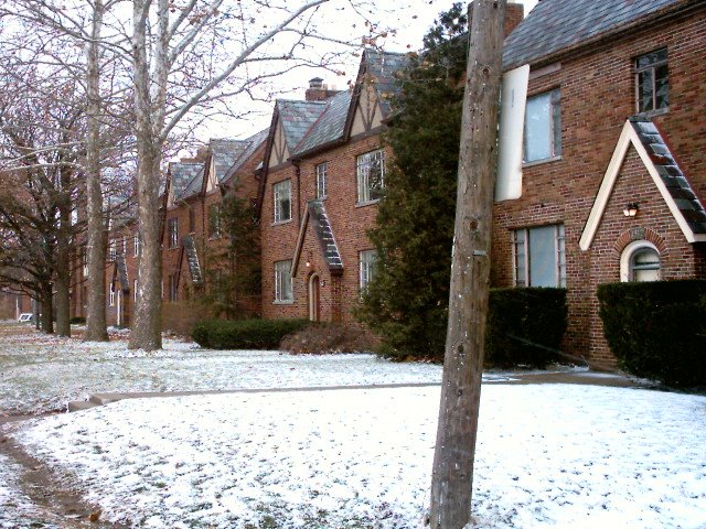Tudor homes on Northwest bvld.