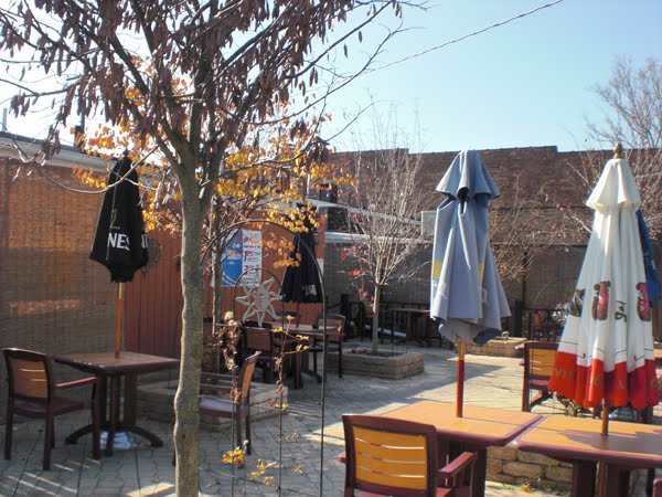 Enjoy some of our Mediterranean cuisine and dining outdoors on our beautiful patio.