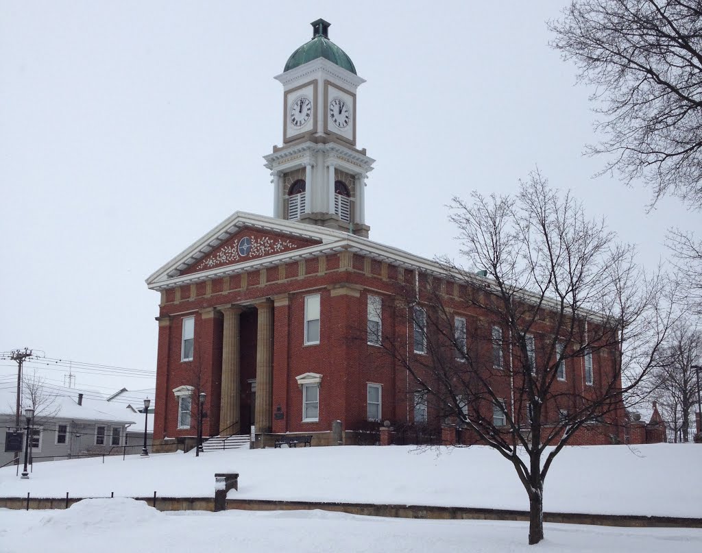 The Knox County Court House in Mount Vernon Ohio
