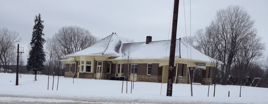 Mount Vernons old train station.