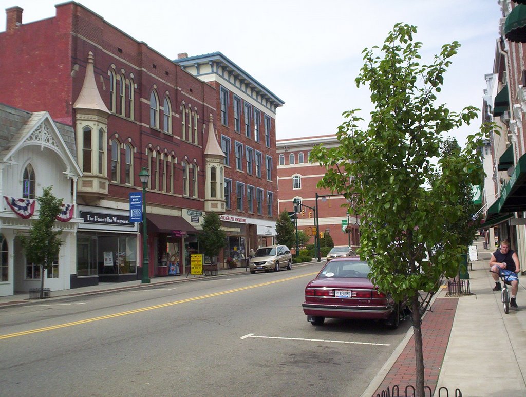 Up N. Main St.