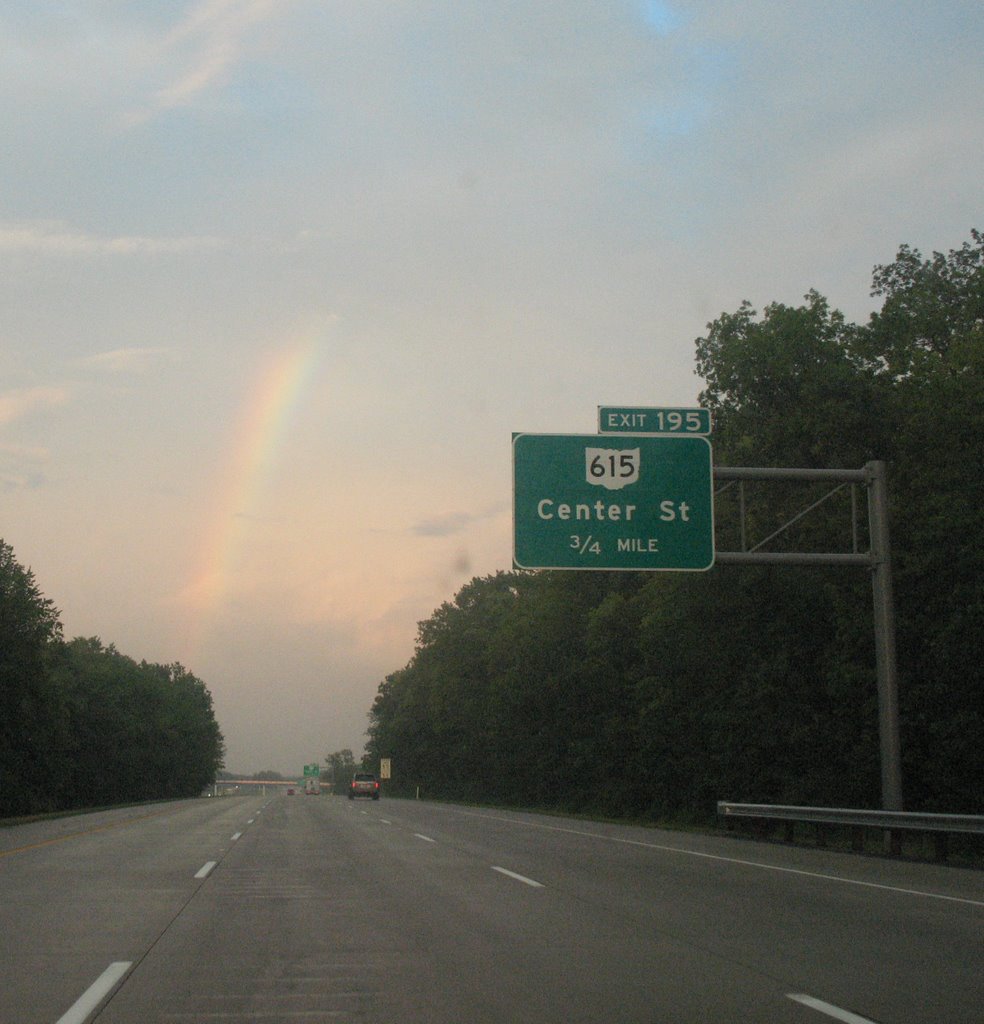 Rainbow at Center Street