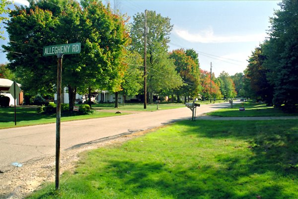 Looking South Down Mountain Park Drive
