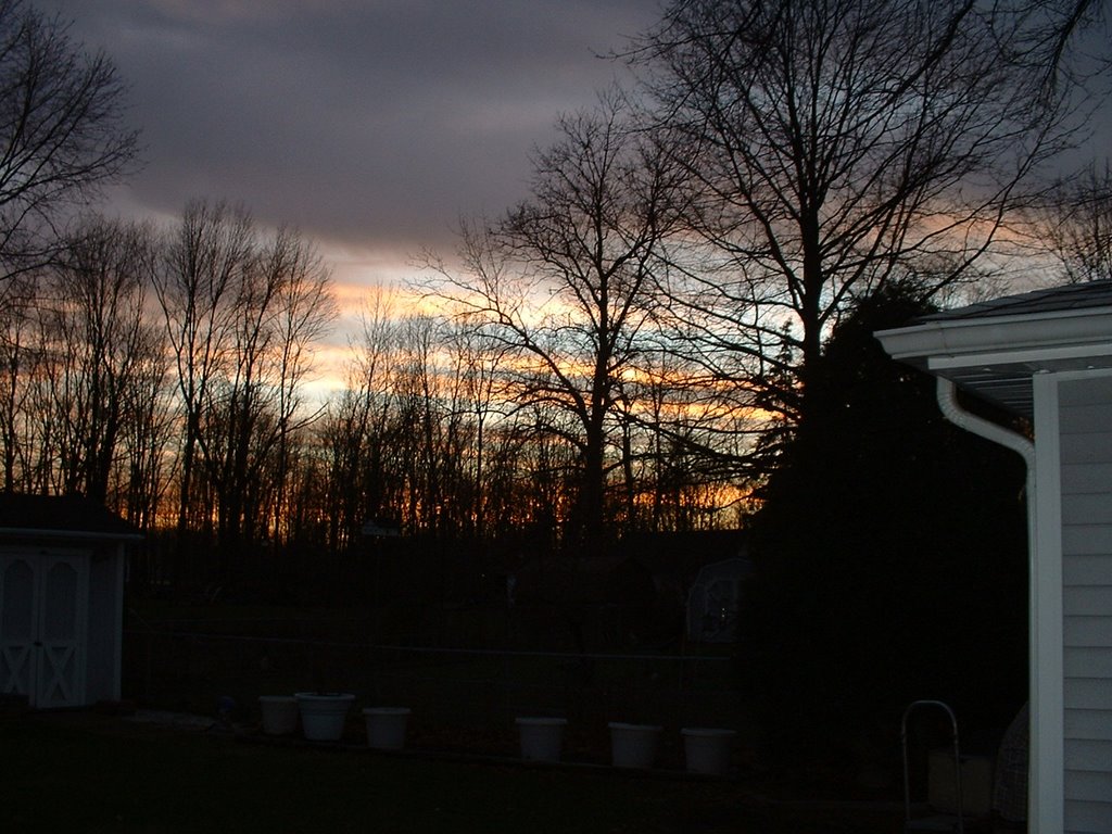 Winter Sunset Willoughby
