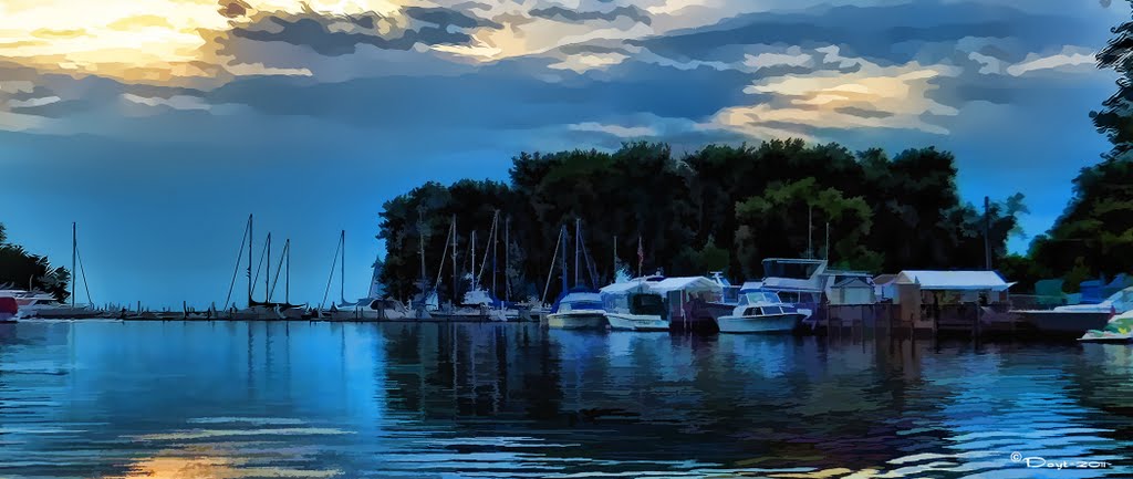 Evening at the Lagoons