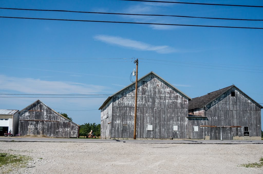 Rustic Wooden Barns