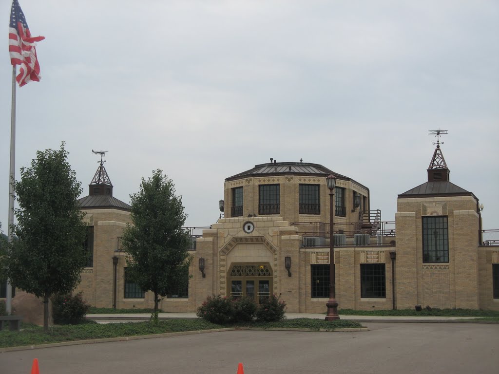 terminal building, Akron Fulton Airport