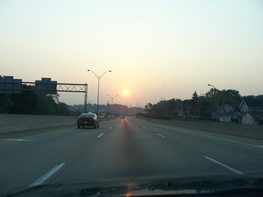 Sunrise I-76 east of Akron, OH