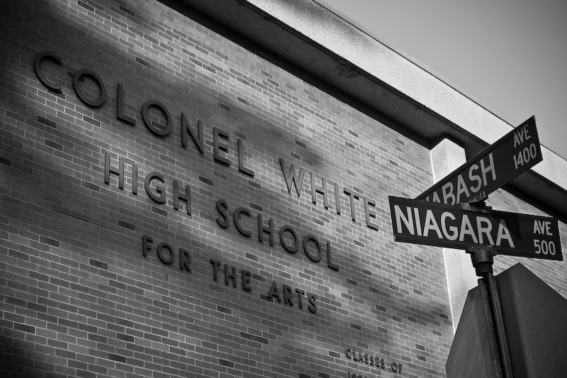 Colonel White High School - Before Demolition - Dayton Ohio