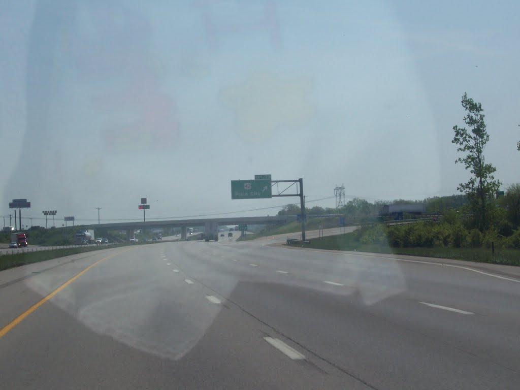Exit 79 to US-42 from I-70 Eastbound 05/03/12
