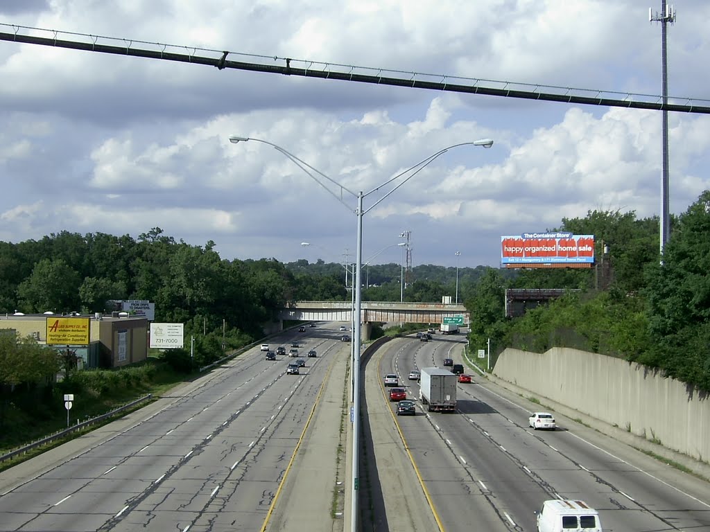 I- 71 over past Norwood ,ohio