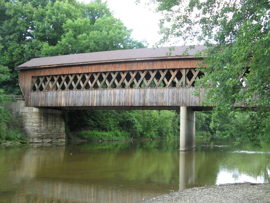 covered bridge, State Road, Ashtabula County, Ohio