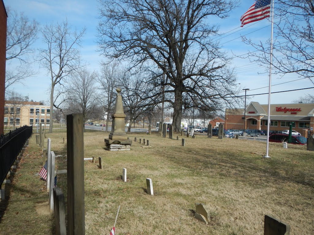Laboiteaux- Cary Cemetery,  North College Hill, Ohio. (looking North/ slightly East)