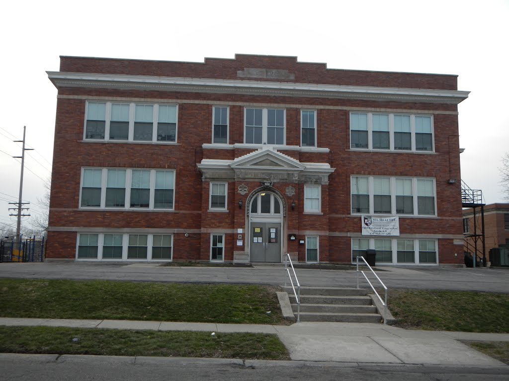 Mt. Healthy Prepartory and Fitness Academy.  formally,  Mt Healthy School, circa 1910. ?  National Register of Historic Places