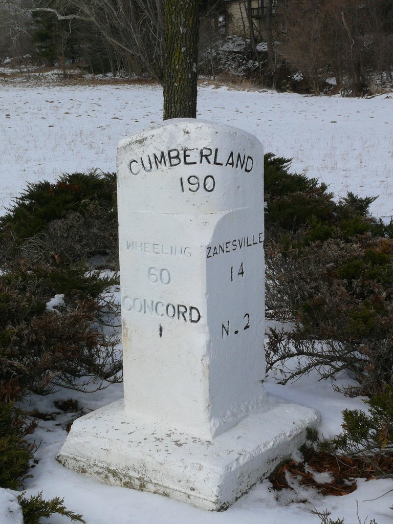 National Road Mile Post