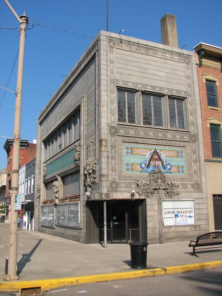 Louis Sullivan 1914 bank, Newark, Ohio