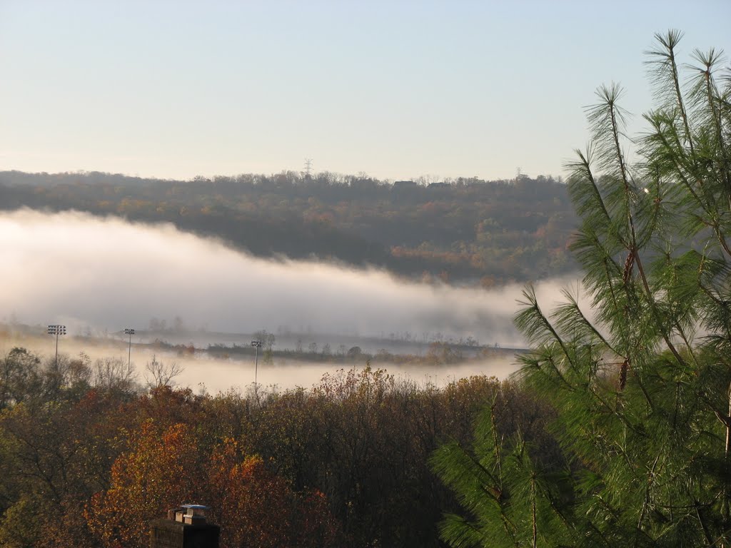 Fog over the Little Miami