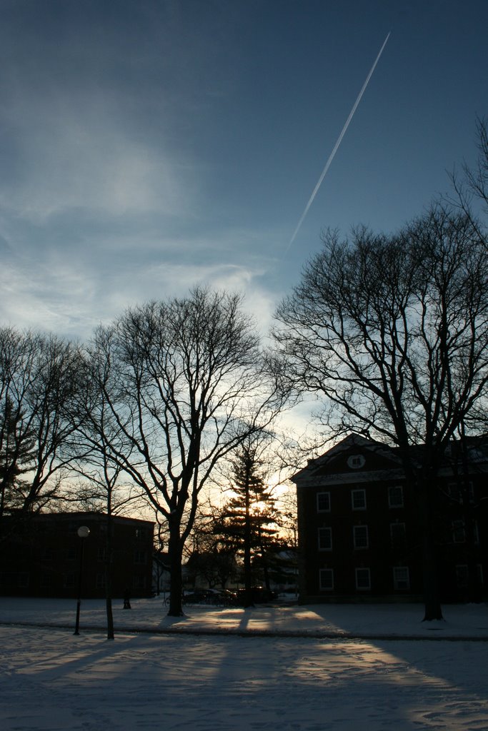 North Quad sunset