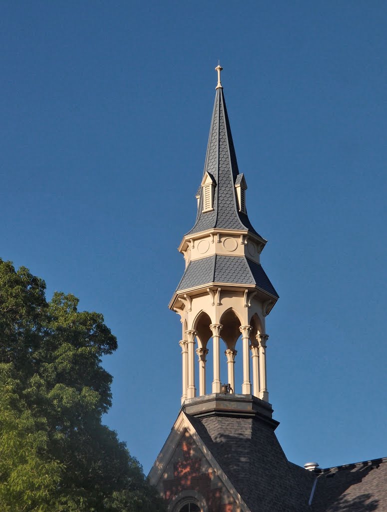 Westervelt Hall spire, Oberlin Ohio