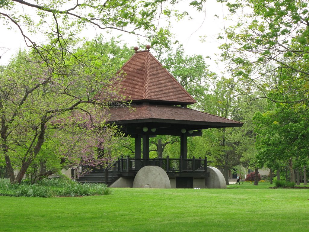"tea cart" gazebo, Oberlin, Ohio