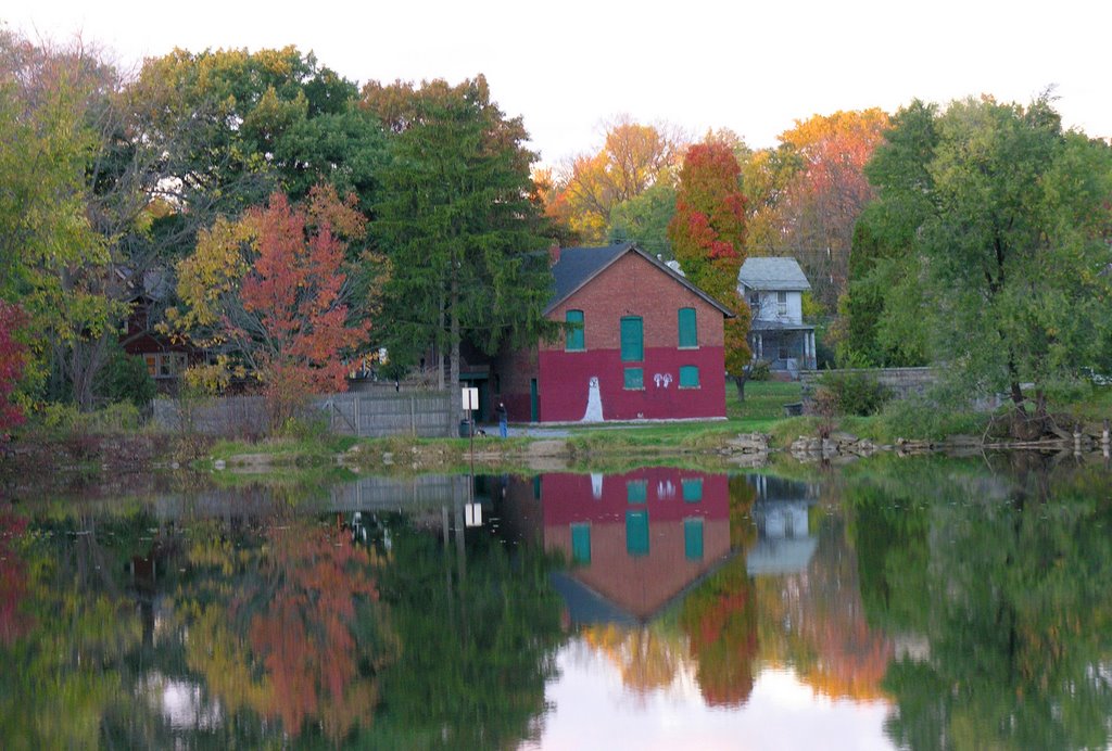 View Across Pond in Oberlin