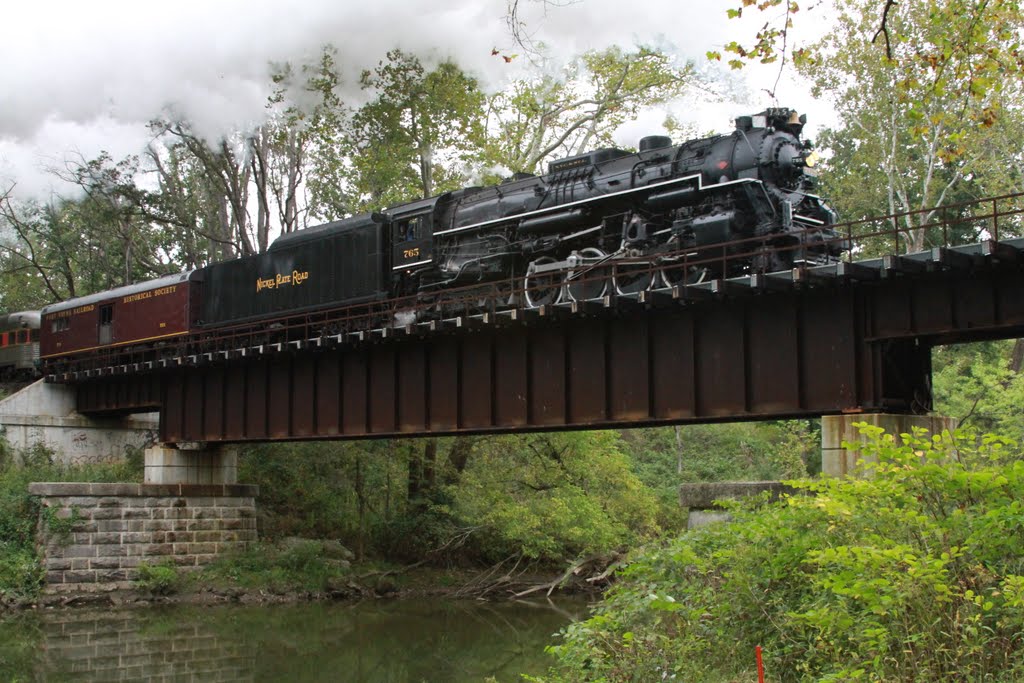 NKP 765 South of Peninsula, Ohio, September 2010