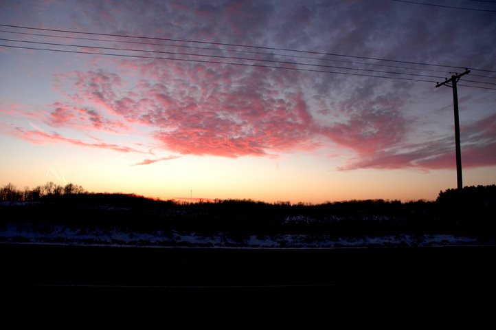 Sunset in Homerville