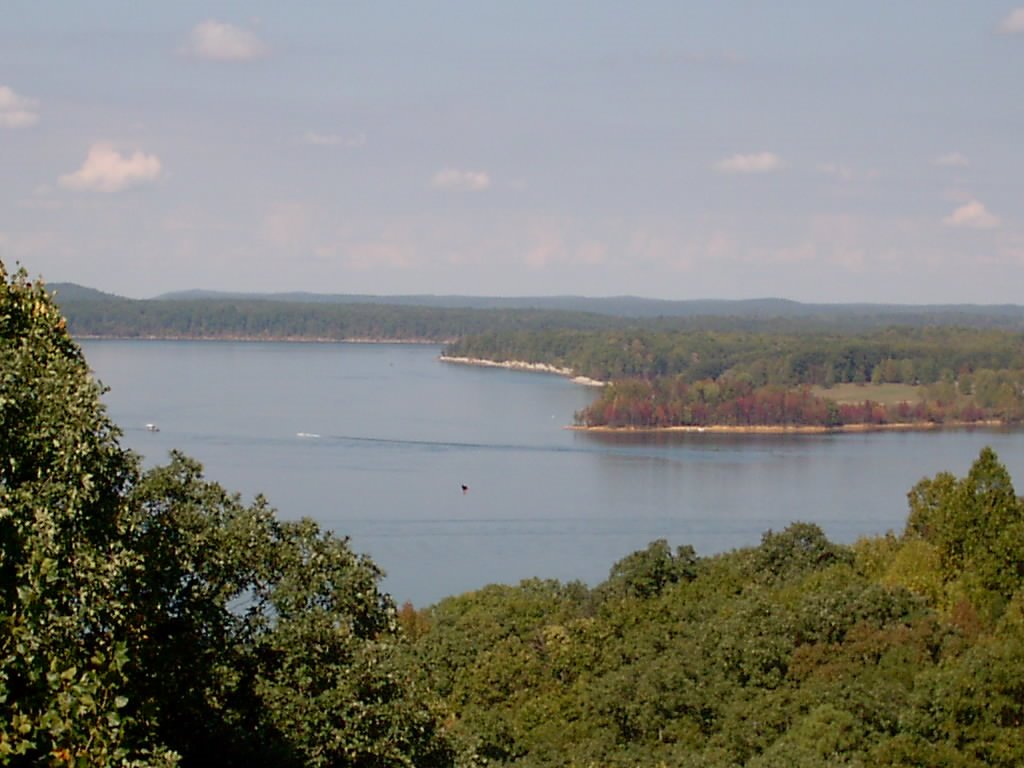 Cave Run Lake viewed from overlook on Zilpo road, Kentucky