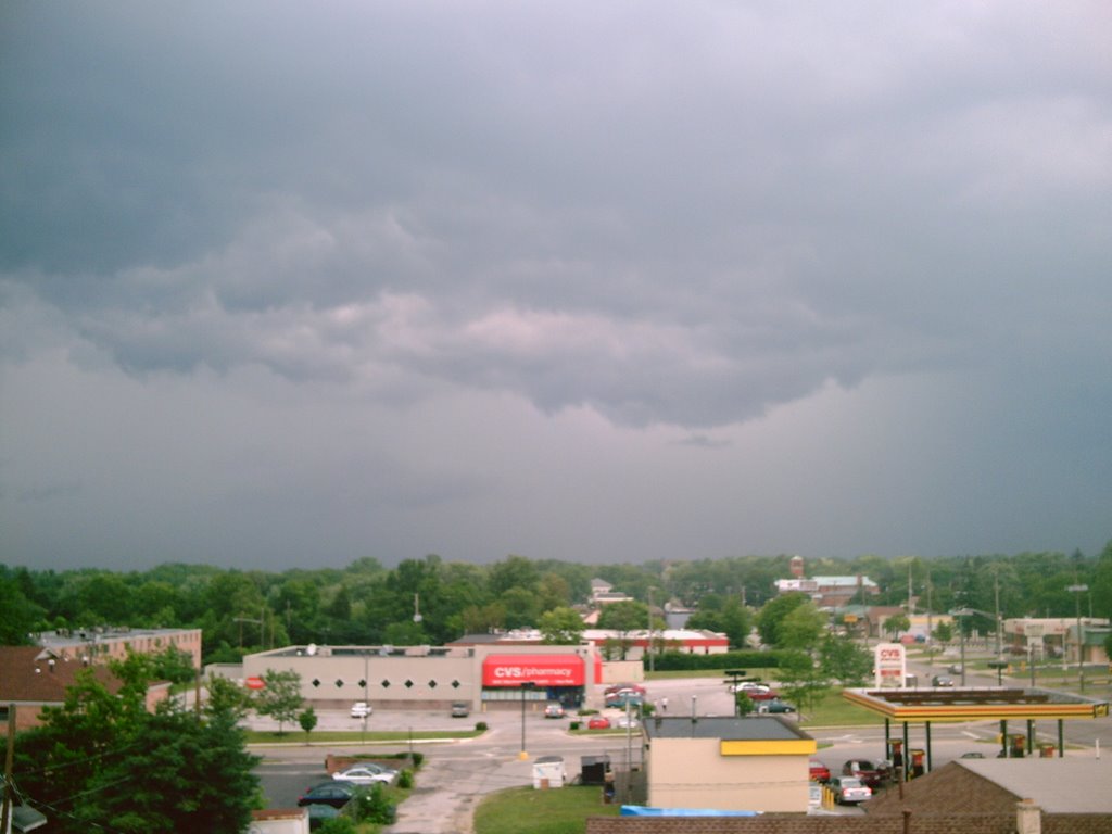 Looking North to Worthington from Columbus