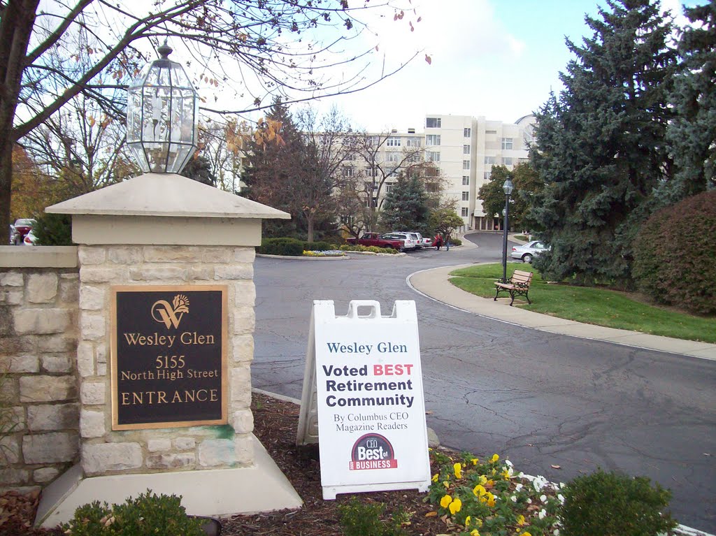Wesley Glen Retirement Community-Main Entrance