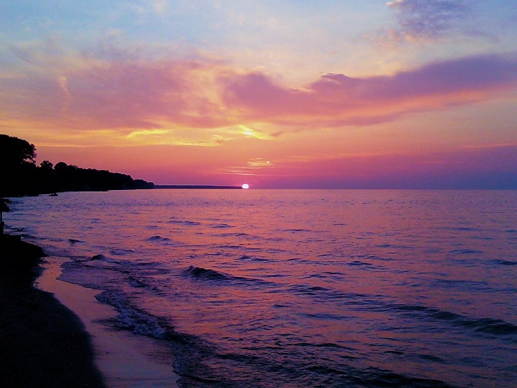 another Erie Sunset ~ Bradstreets Landing ~ Rocky River