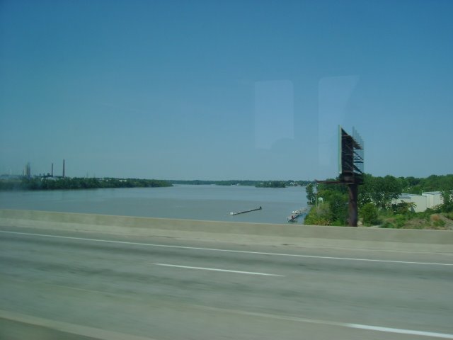 Looking downriver