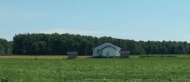 One room school house.