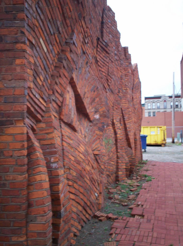 Wall/Artwork behind Musicians Alley