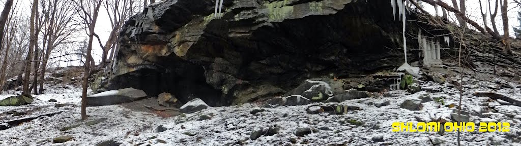 a cave in Euclid Creeck Park