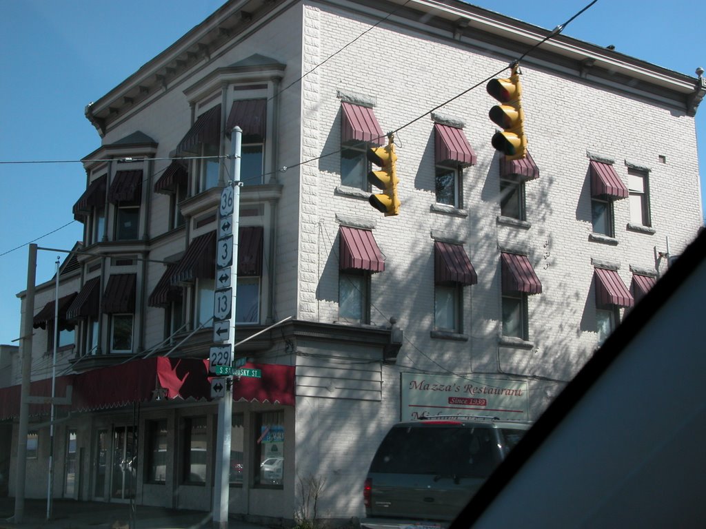Mazzas Restaurant, Town Square, Mt. Vernon, Ohio