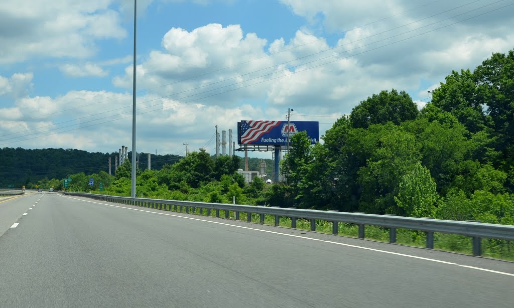 Marathon Oil Billboard, Interstate 64, Eastbound