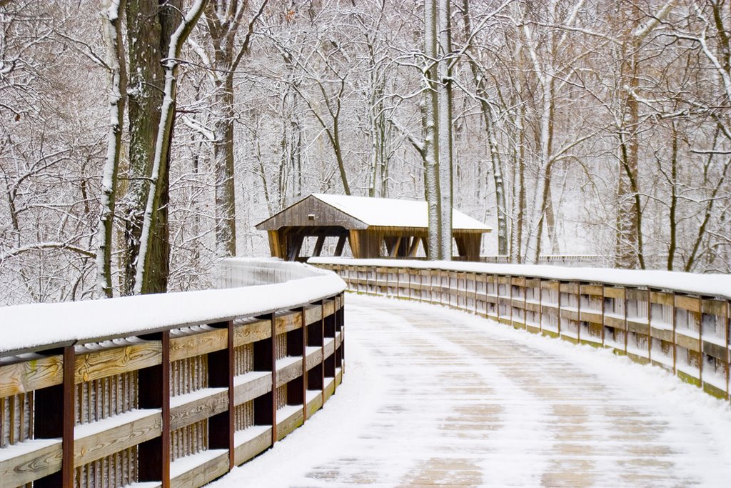 Winter Scenery at Wildwood Metro Park