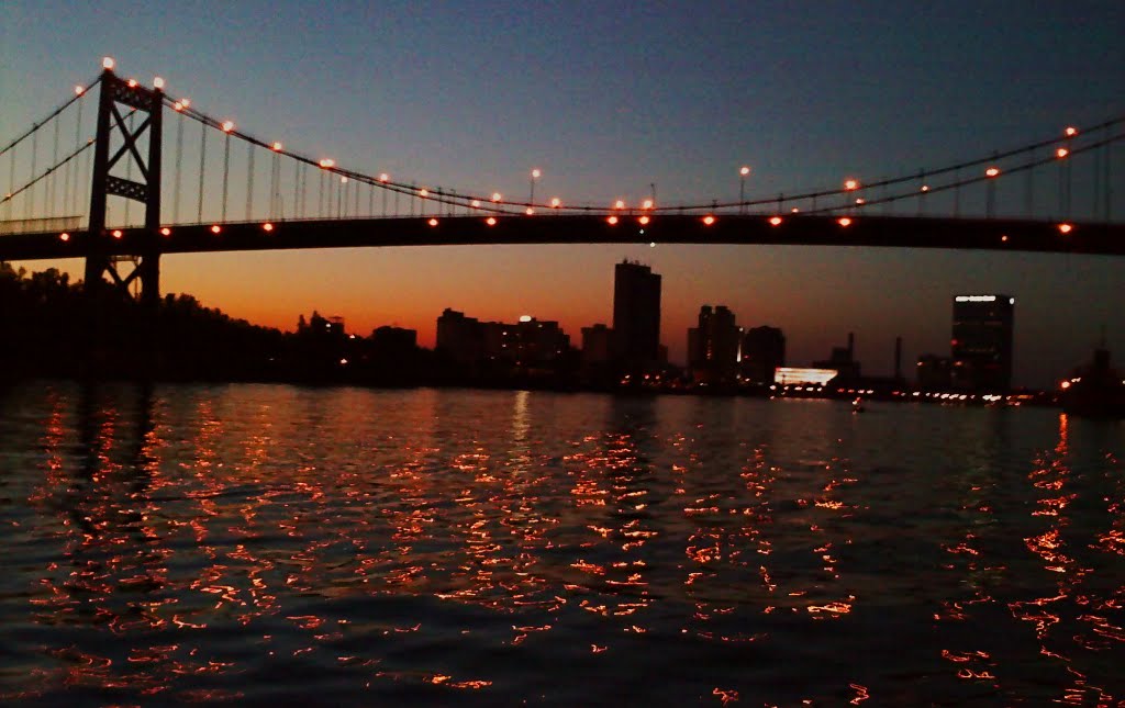 High Level Bridge, downtown Toledo, OH
