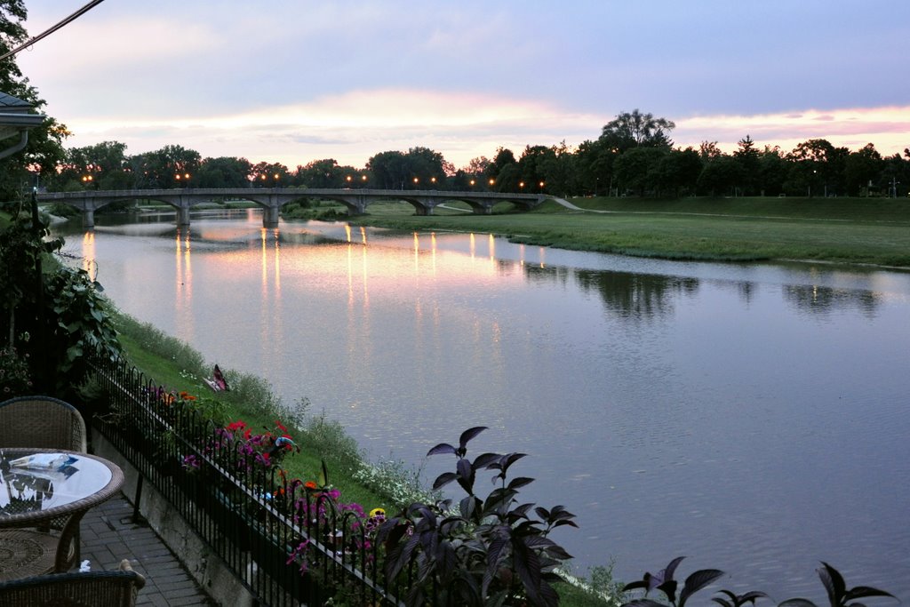 Adams St Bridge - Twilight