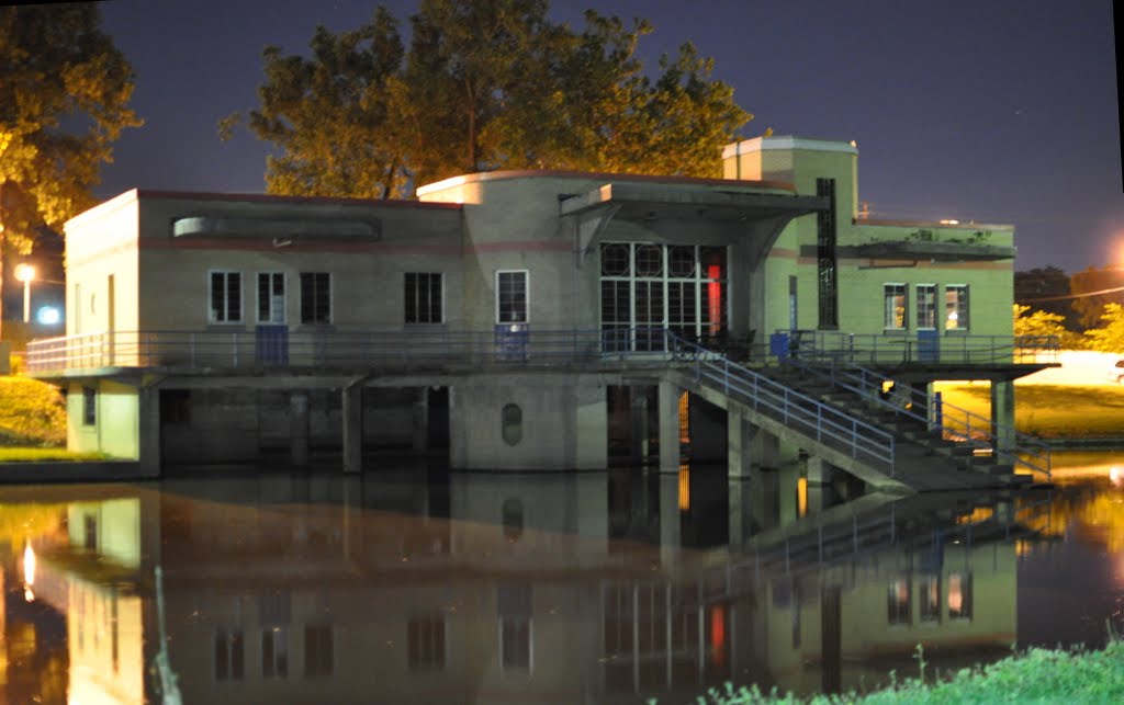 Treasure Island Park Boathouse, Troy Ohio
