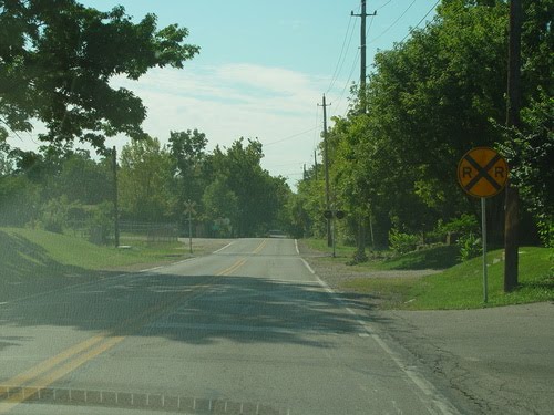 Looking south along Eureka