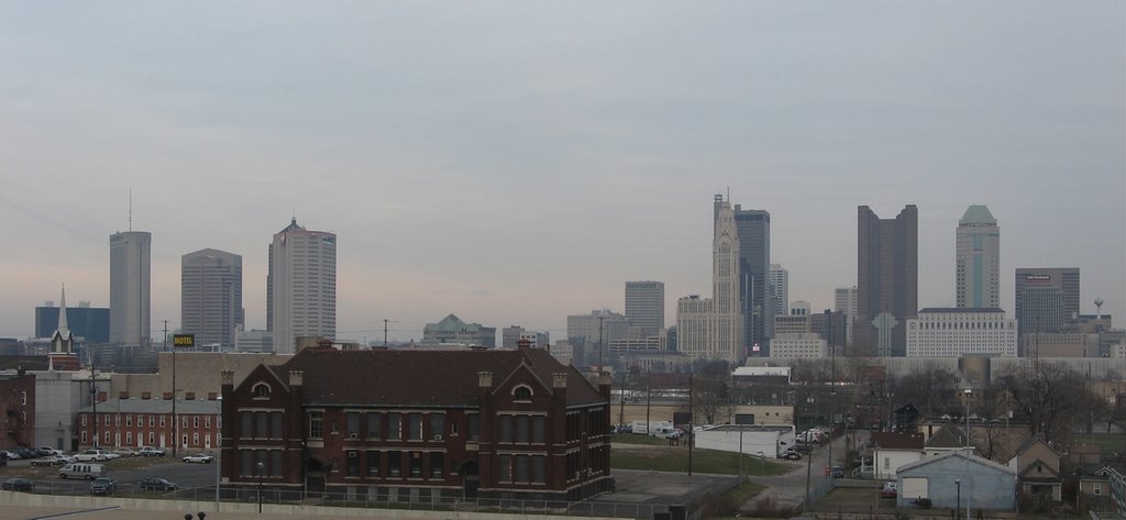 Columbus Skyline from Mt Carmel